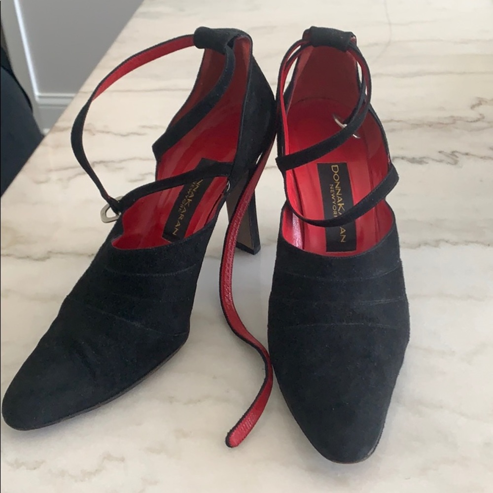 Donna Karan Black Heels Size 10